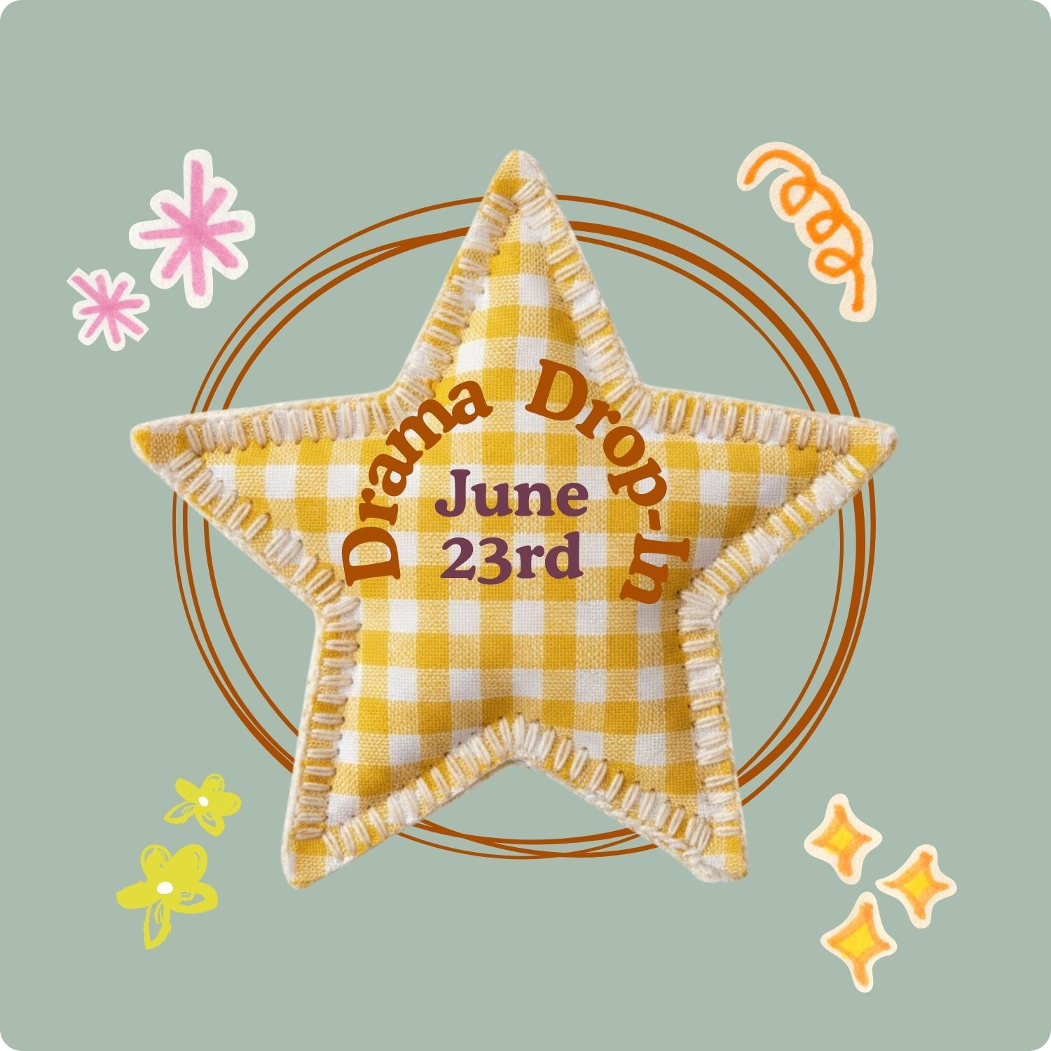🎭DRAMA 🎭 Ages 4-6 🎭 JUNE 23rd