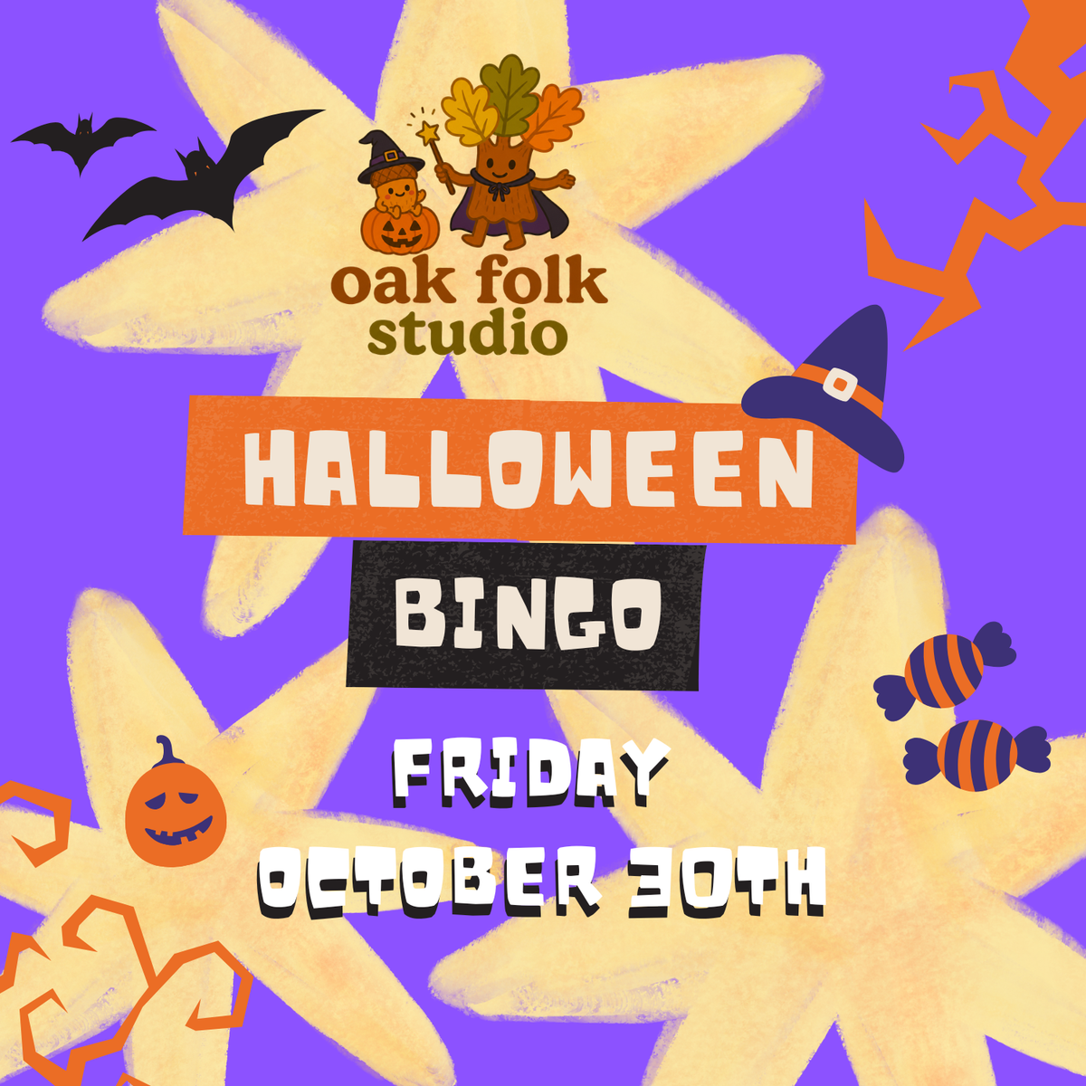 🕷️Halloween Family BINGO Night🕷️OCTOBER 30th