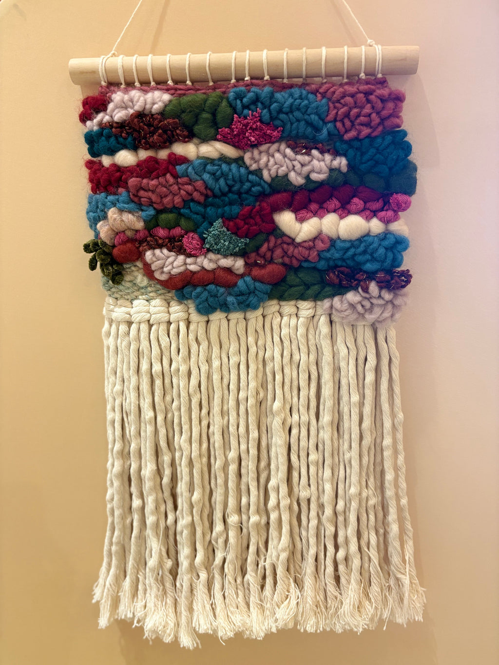 🌈Handmade Macrame Wall Art🪶Grape Valley