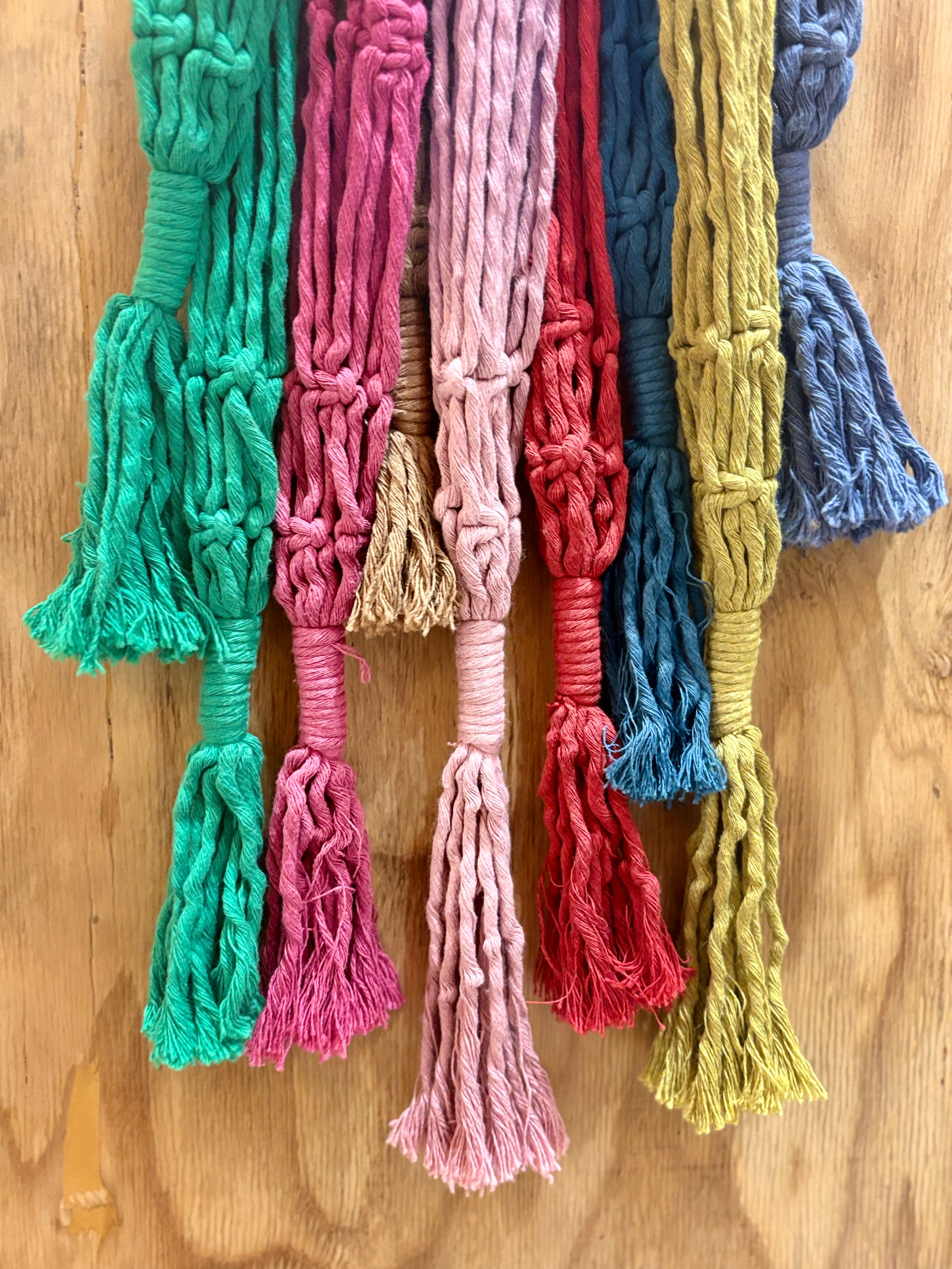 🌈Handmade Macrame Wall Art🪶