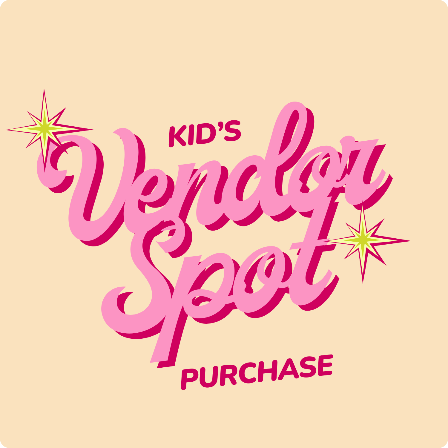 ✨Vendor Table Fee (Kid)✨