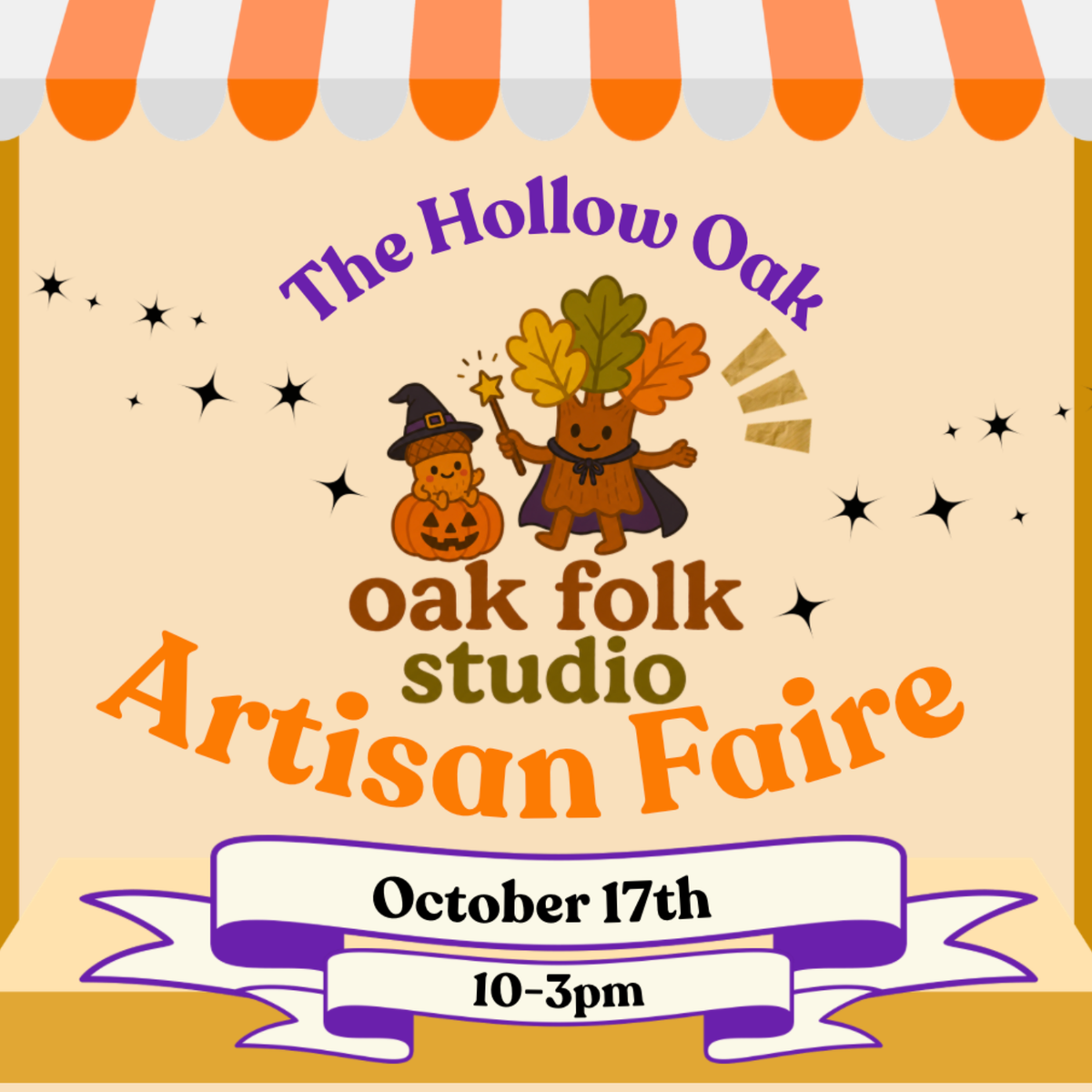 🎃Oak Folk Artisan Faire Hollow Oak Application for Vendors 🎃