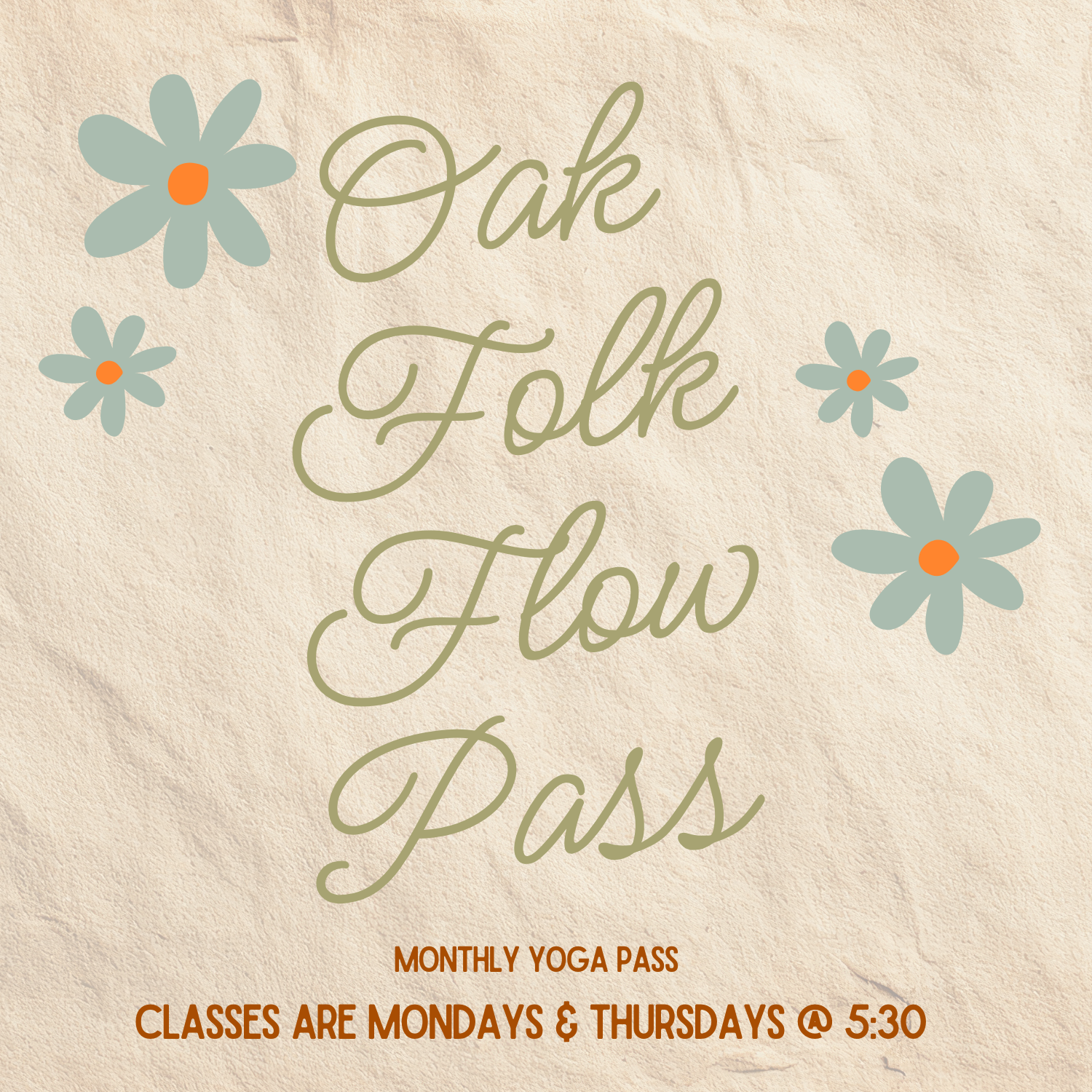 Oak Folk Flow Pass