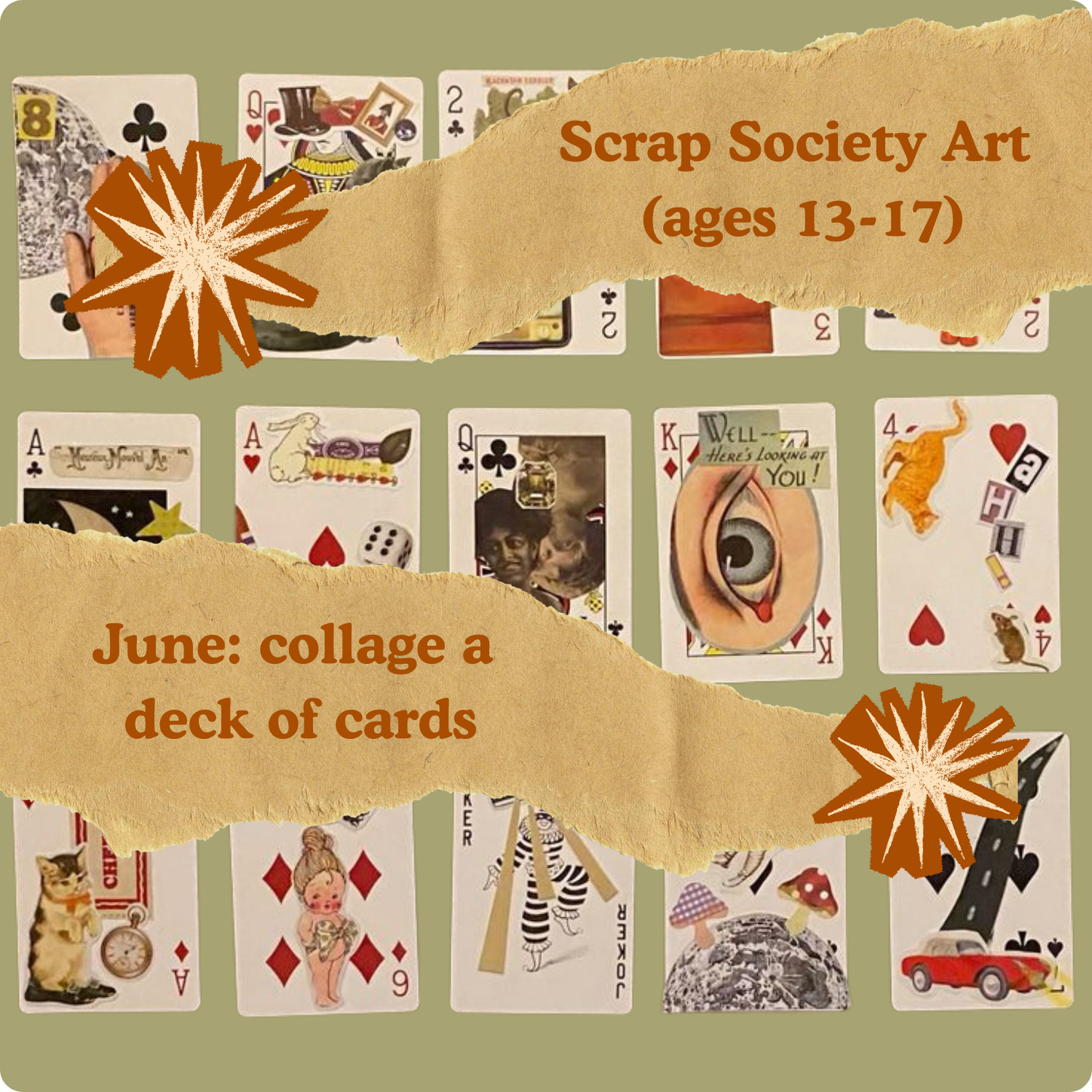 Art 🌼 Ages 13-17 (JUNE)