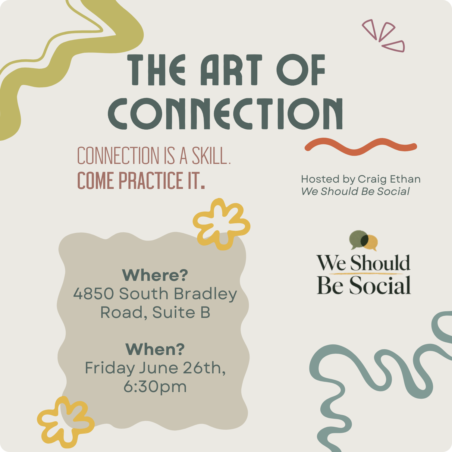 ✨The Art of Connection Workshop✨