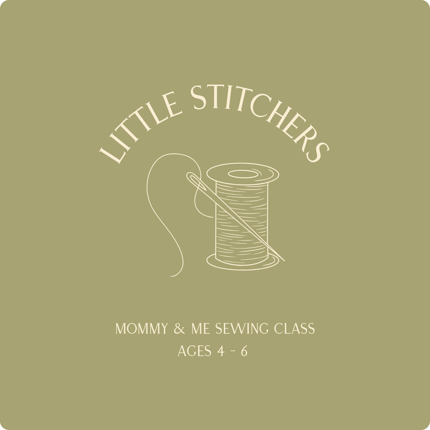 Sewing 🧵Ages 4-6 🧵 APRIL